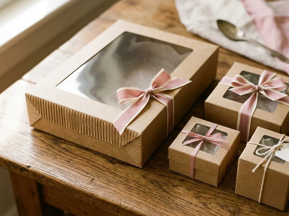 Pastry and dessert boxes