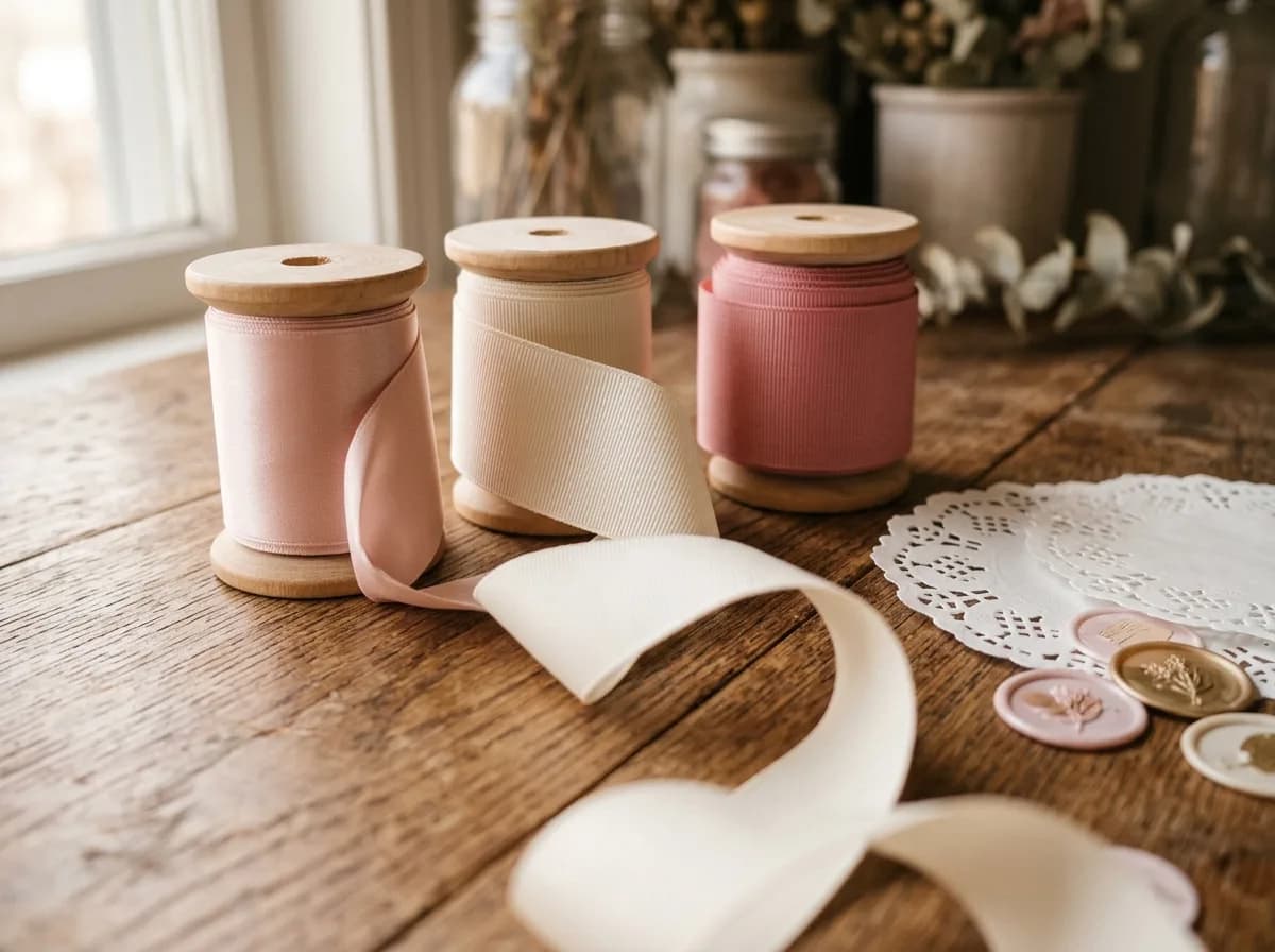 Ribbons, doilies and finishing